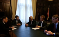 11 February 2014 The National Assembly Speaker meets with the OSCE Chairperson-in-Office Special Representative on Western Balkans